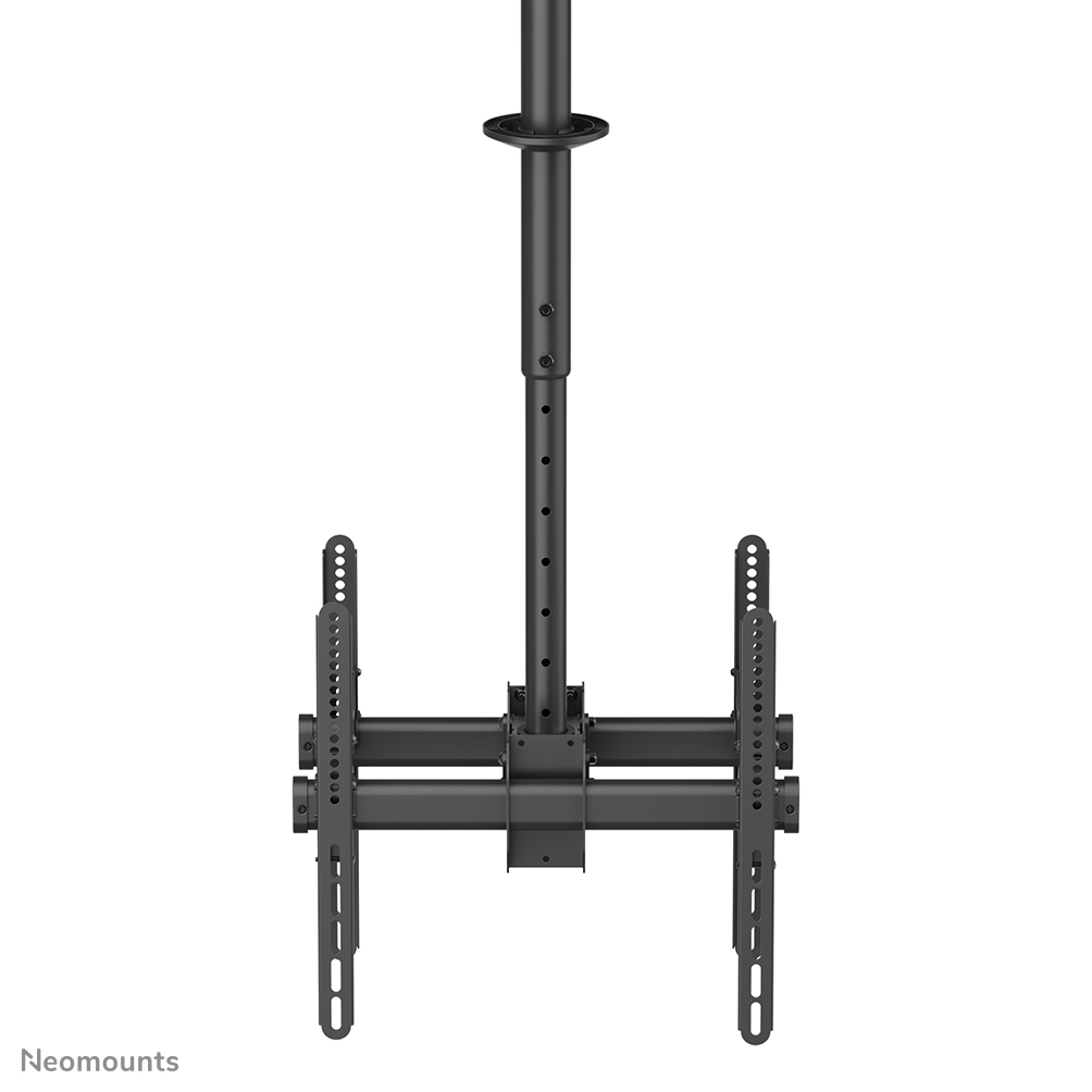 Neomounts NM-C440DBLACK Soporte de techo para doble monitor/TV 32-60" - alt. 56-91 cm